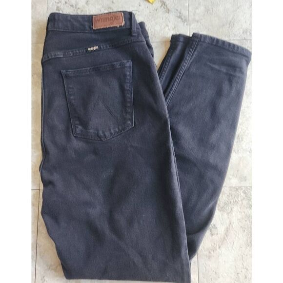 68  Wrangler black high rise skinny jeans - Picture 1 of 9